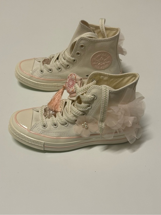 Converse Shoes - Converse Chuck 70 All Star Peach Blossom Vintage White - A13851C Unisex Size 5